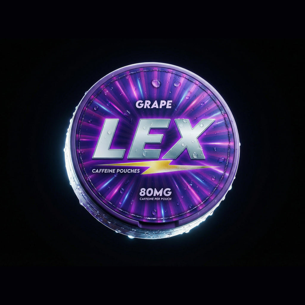 Grape: LEX Grape caffeine pouches 80mg