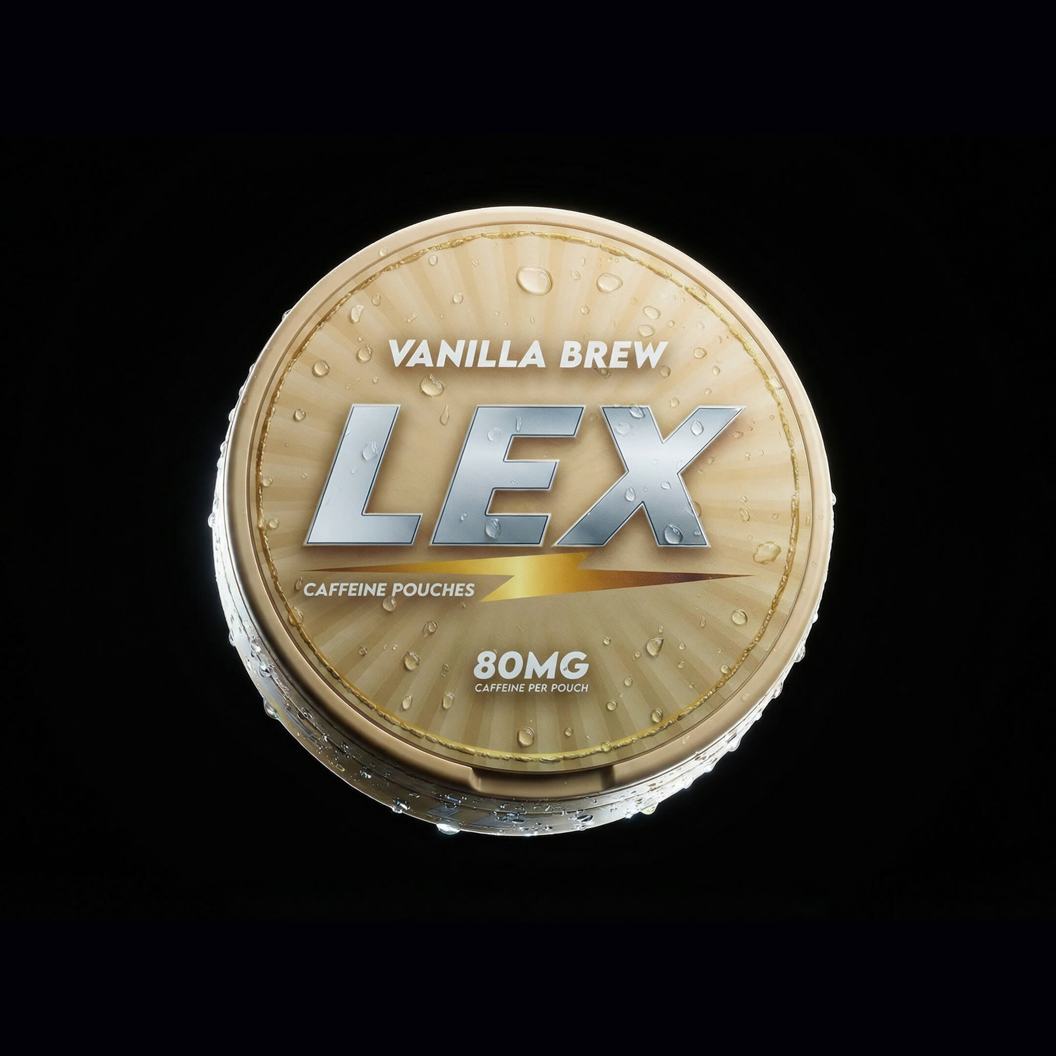 Vanilla Brew: LEX Vanilla Brew caffeine pouches 80mg