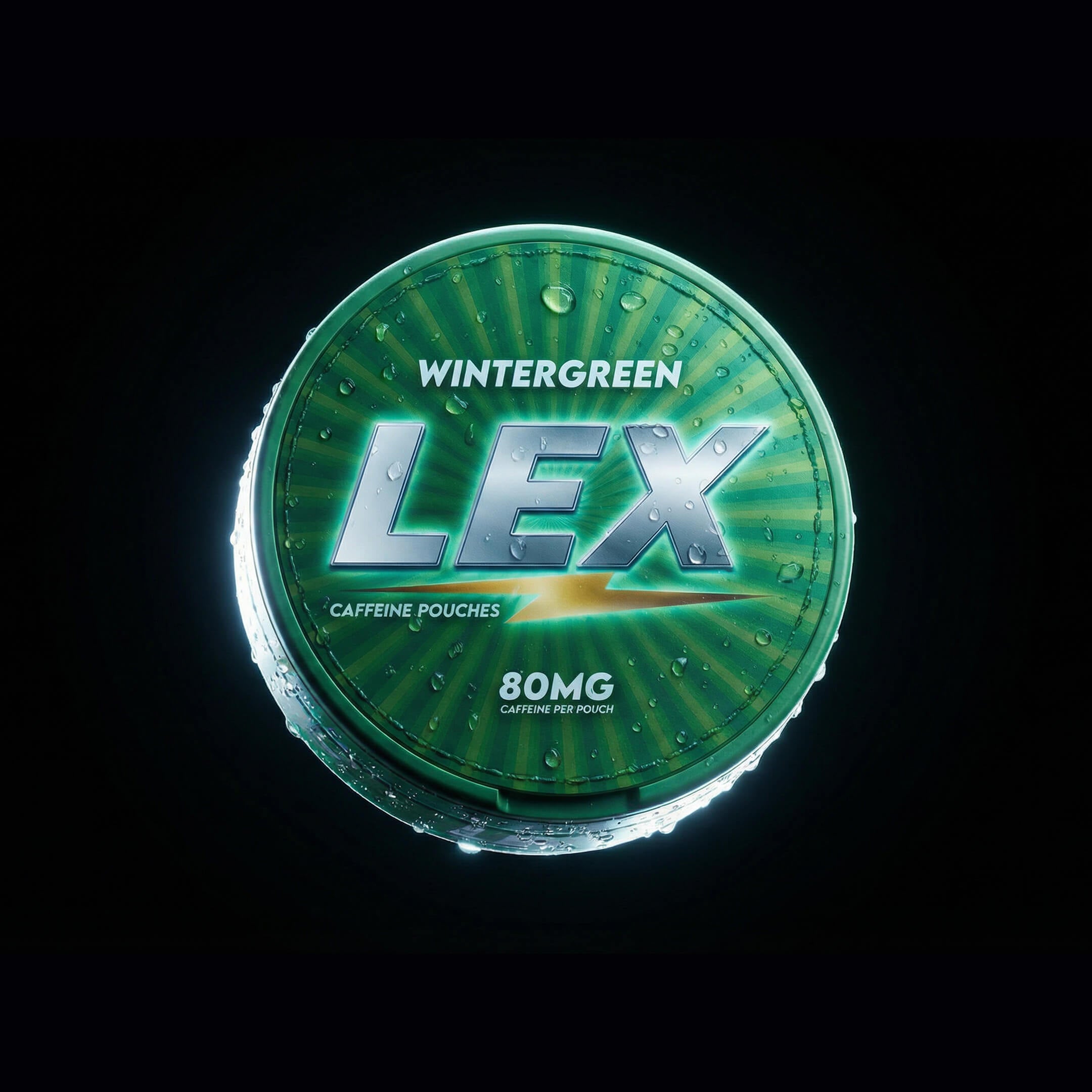 Wintergreen: LEX Wintergreen caffeine pouches 80mg